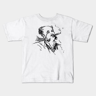 Muttonchop Classy Gentleman Kids T-Shirt